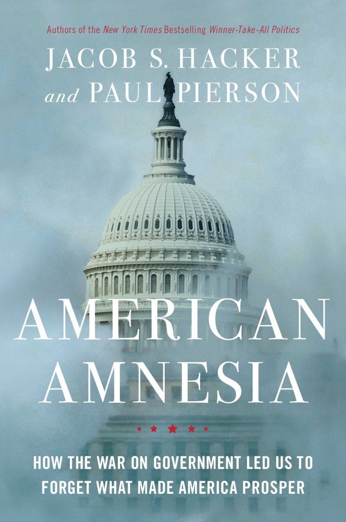 📖 7.44% done with American Amnesia by Jacob S. Hacker and Paul Pierson